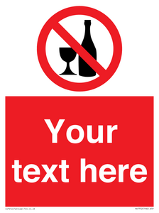 Custom prohibition no alcohol